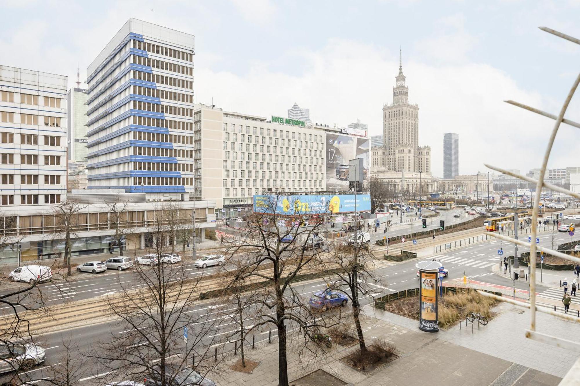 Marszalkowska Stylish Apartment With Balcony Warsaw Center By Noclegi Renters Exterior photo